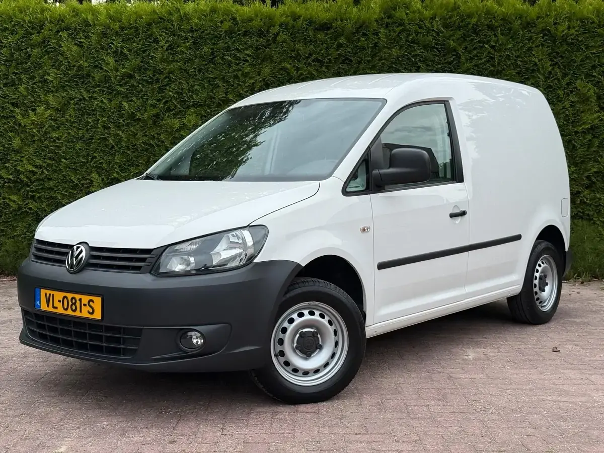Gebraucht VW Caddy 75 PS (55 kW) 2015 Weiß Van / Kleinbus