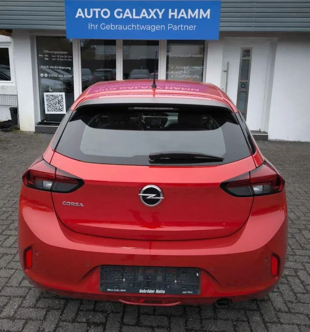 Używany Opel Corsa Edition 75 KM (55 kW) 2020 Czerwony Hatchback
