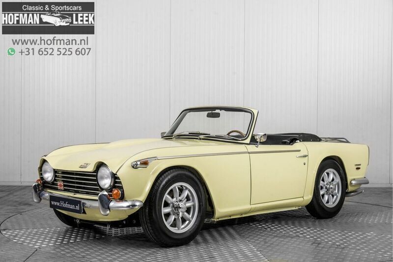 Gelb Gebraucht 1968 Triumph TR 250 Cabrio | 48.900 € - Bild 1/4