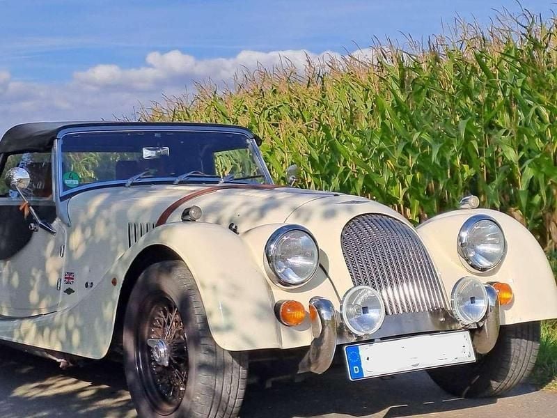 Beige Gebraucht 2009 Morgan Plus 4 Cabrio | 49.350 € - Bild 1/4