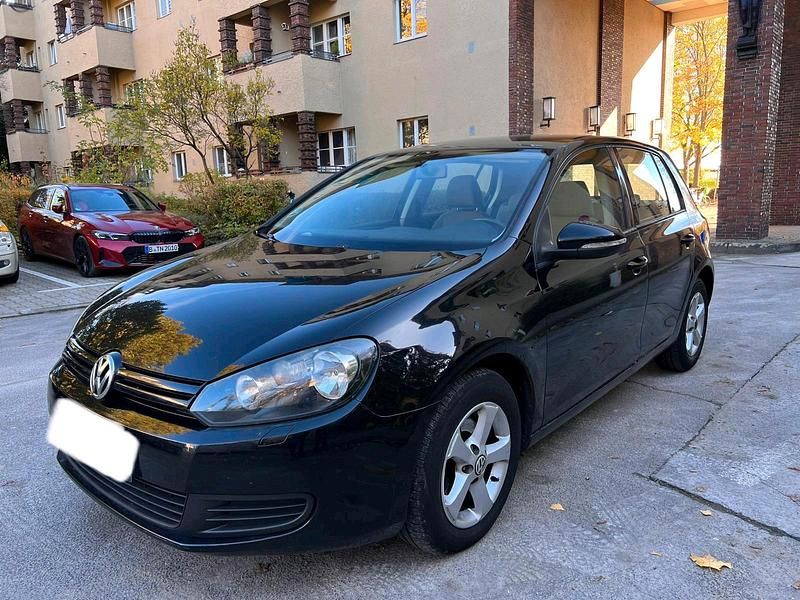 Schwarz Gebraucht 2009 VW Golf VI Limousine | 2.999 € (Guter Preis) - Bild 1/4