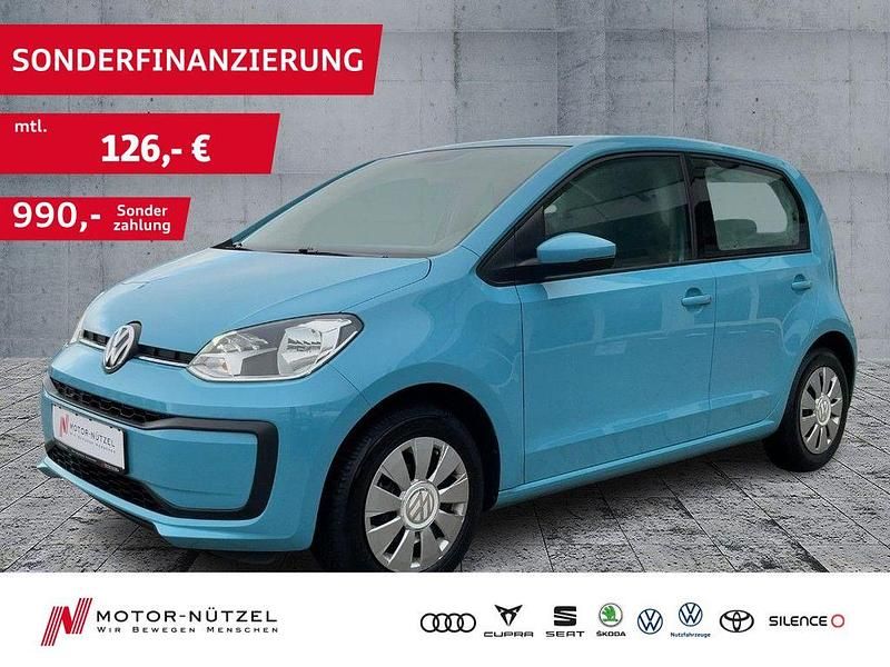 Teal blue Gebraucht 2018 VW up! move up! Kleinwagen | 9.330 € (Etwas zu teuer) - Bild 1/4