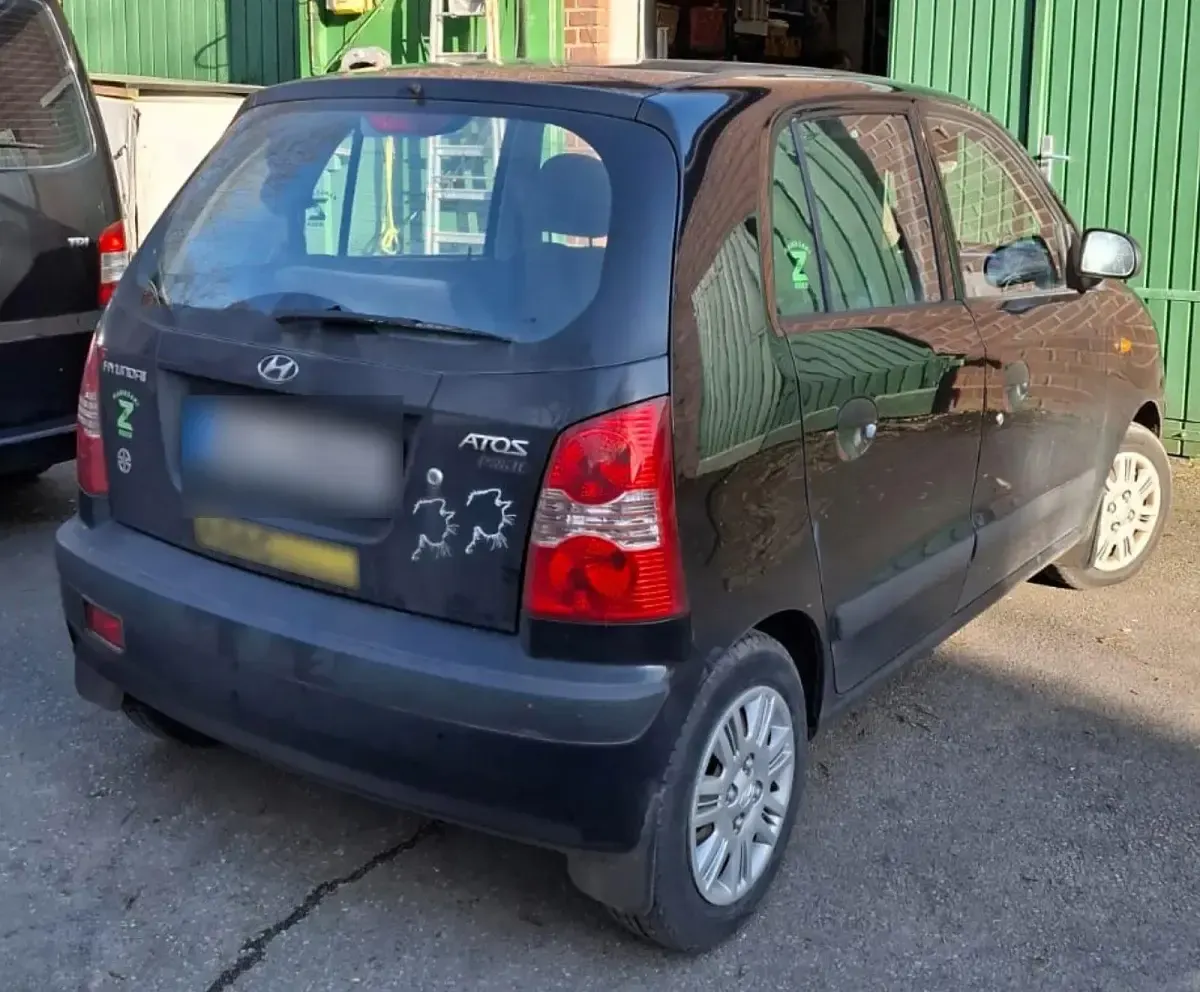Gebraucht Hyundai Atos Prime 63 PS (46 kW) 2007 Schwarz Kleinwagen