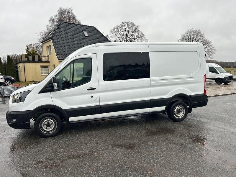 Second-hand Ford Transit 131 CP (96 kW) 2021 Alb Monovolum