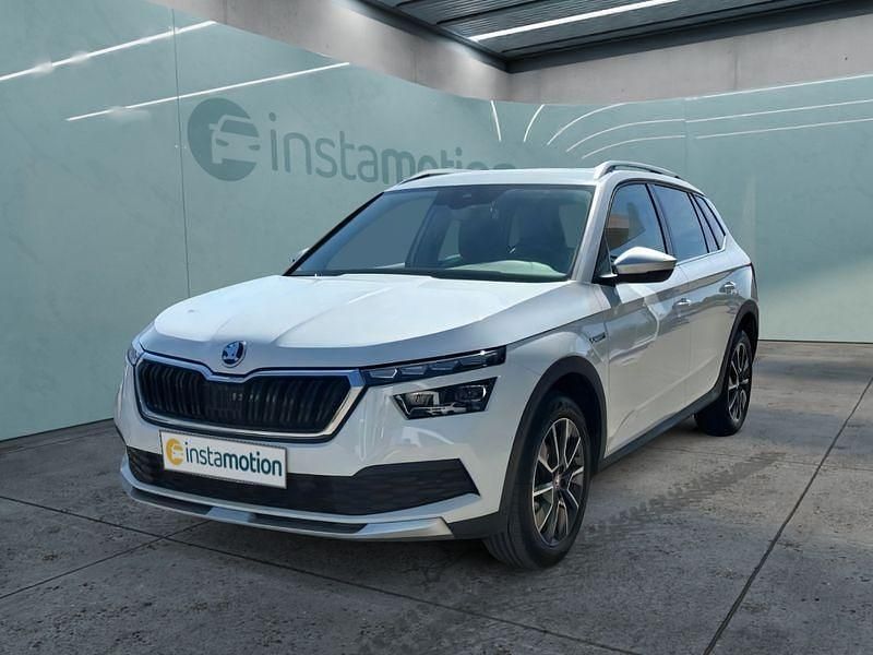 Weiß Gebraucht 2021 Skoda Kamiq SUV | 14.199 € (Guter Preis) - Bild 1/4