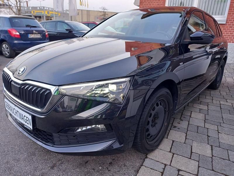 Gebraucht Skoda Scala Drive 90 PS (66 kW) 2020 Schwarz Kleinwagen