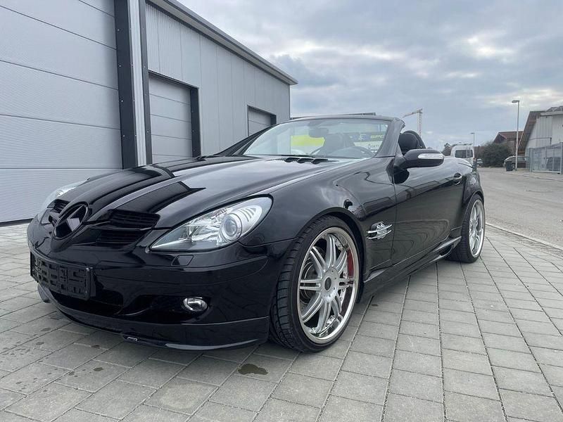 Gebraucht Mercedes SLK350 272 PS (200 kW) 2007 Schwarz Cabrio