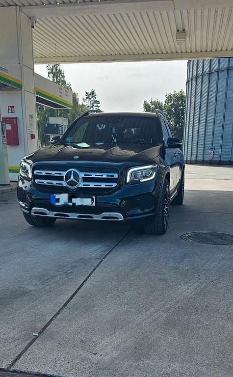 Schwarz Gebraucht 2022 Mercedes GLB220 AMG line SUV | 34.990 € (Superpreis) - Bild 1/4