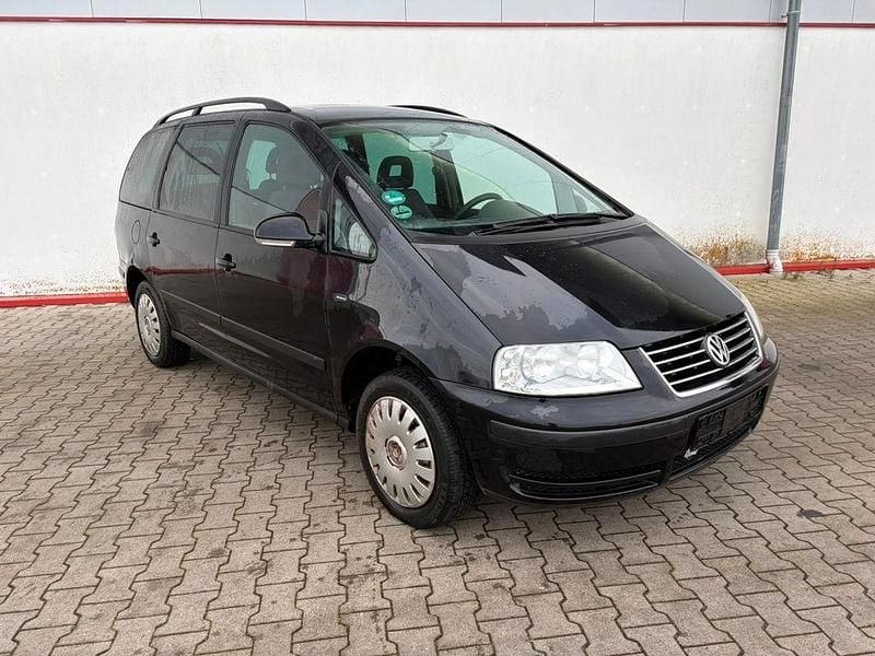 Deep black perleffekt Gebraucht 2006 VW Sharan Trendline Van / Kleinbus | 1.800 € (Superpreis) - Bild 1/4