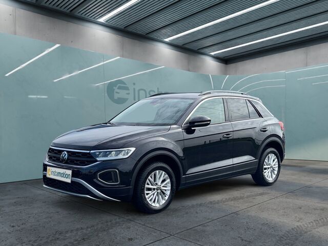 Schwarz Gebraucht 2024 VW T-Roc Life SUV | 27.894 € (Superpreis) - Bild 1/2