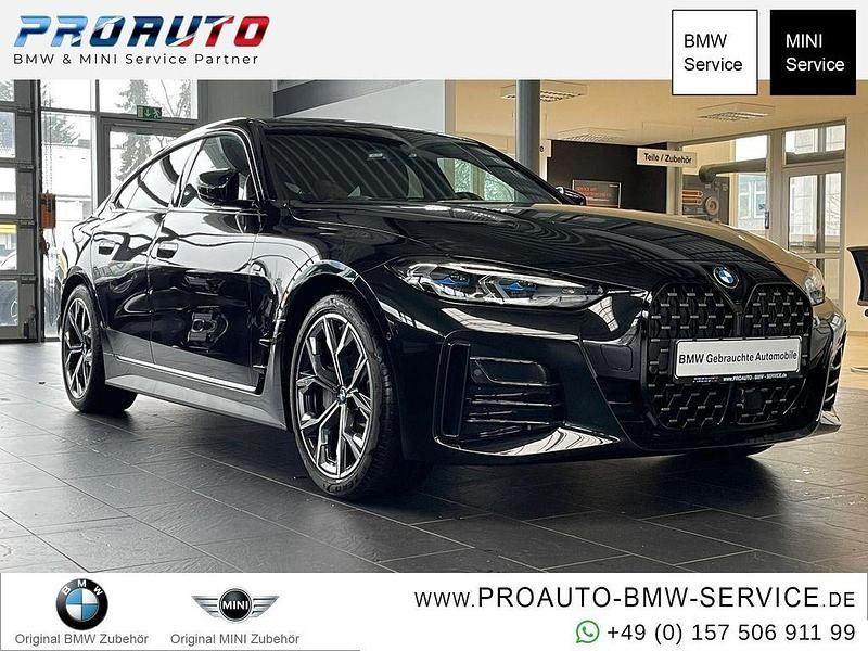 Schwarz Gebraucht 2024 BMW 430 Gran Coupé M Sport Coupé | 46.999 € (Fairer Preis) - Bild 1/4