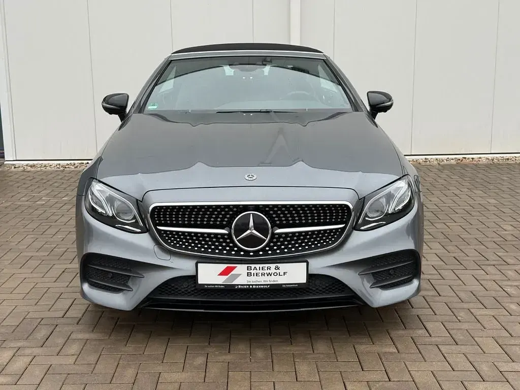 Gebraucht Mercedes E400 AMG line 340 PS (250 kW) 2020 Grau Cabrio