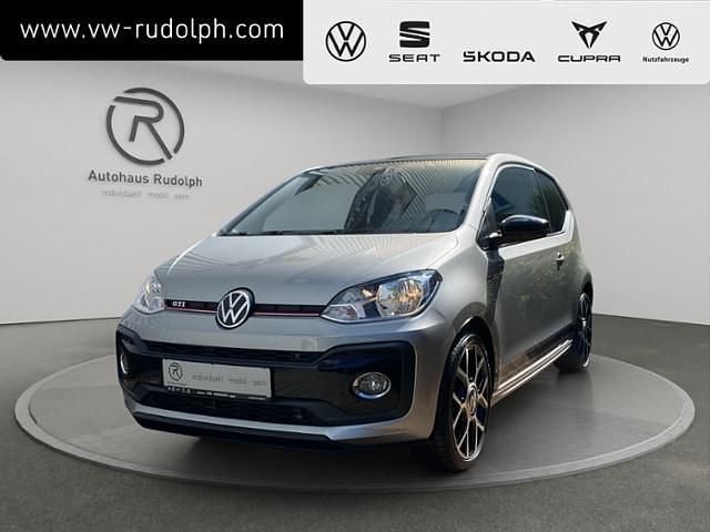 Tungsten silver metallic/deep black perl (metallic) Gebraucht 2021 VW up! GTI Kleinwagen | 14.689 € (Fairer Preis) - Bild 1/4