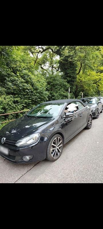 Gebraucht VW Golf Cabriolet 105 PS (77 kW) 2012 Schwarz Cabrio