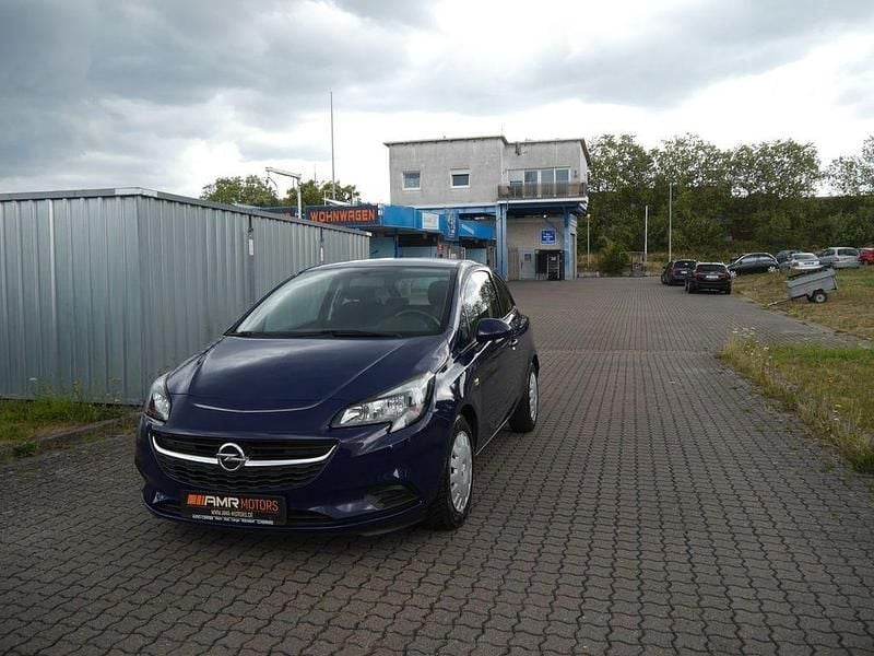 Blau Gebraucht 2015 Opel Corsa Selection Kleinwagen | 4.990 € (Fairer Preis) - Bild 1/4