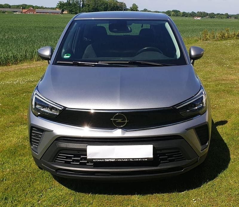 Silber Gebraucht 2021 Opel Crossland Edition SUV | 8.950 € (Superpreis) - Bild 1/4