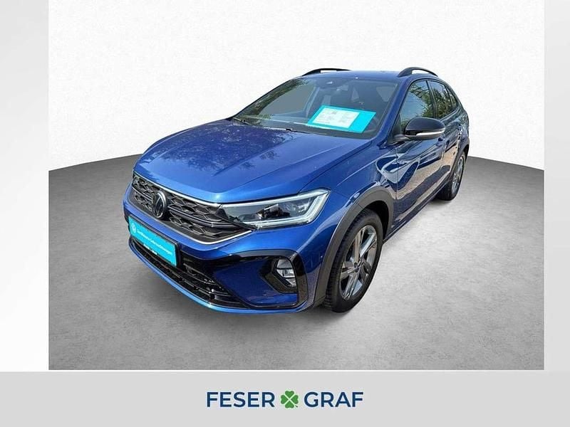 Reef blue metallic Gebraucht 2024 VW Taigo R-line SUV | 23.940 € (Fairer Preis) - Bild 1/4