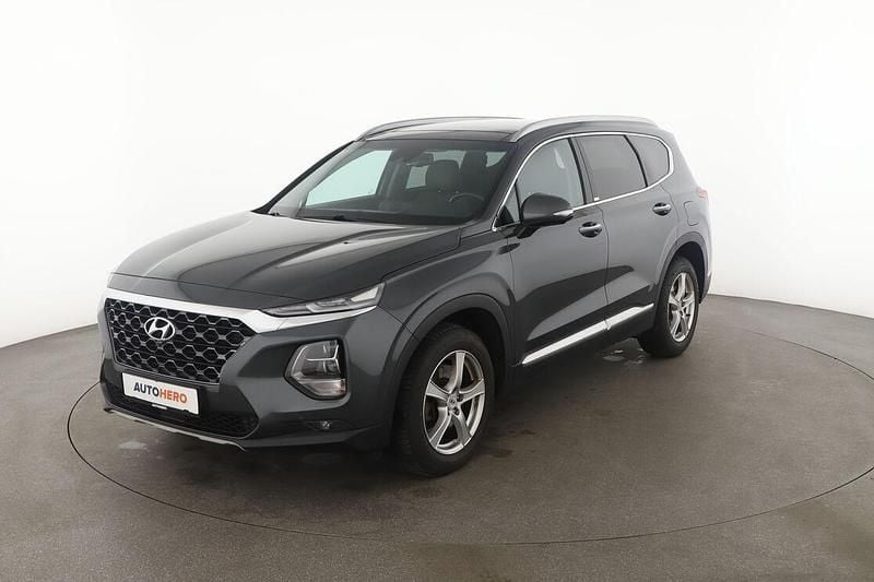 Grau Gebraucht 2020 Hyundai Santa Fe Premium SUV | 27.590 € (Guter Preis) - Bild 1/3