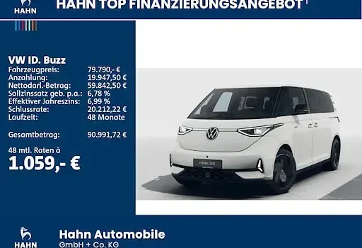 Neu VW ID. Buzz GTX 250 kW (340 PS) 2026 Candyweiß Van / Kleinbus