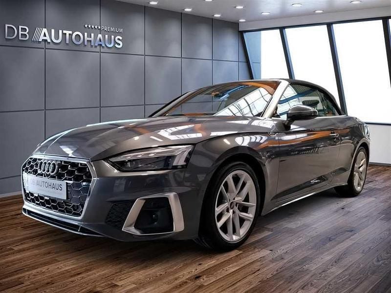 Grau Gebraucht 2023 Audi A5 Cabriolet S-Line Cabrio | 41.980 € (Guter Preis) - Bild 1/4