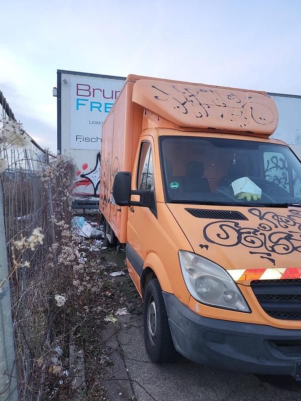 Gebraucht Mercedes Sprinter 109 PS (80 kW) 2007 Orange