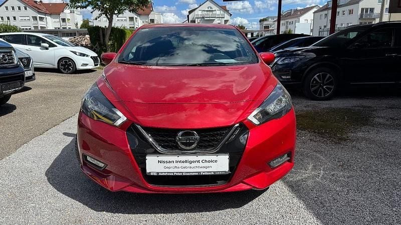 Gebraucht Nissan Micra Tekna 92 PS (67 kW) 2022 Rot Kleinwagen