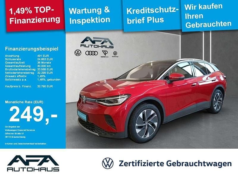 Rot Gebraucht 2025 VW ID.4 Pure SUV | 32.790 € (Fairer Preis) - Bild 1/3