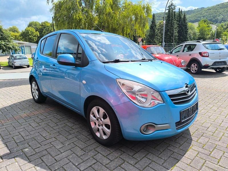 Blau Gebraucht 2008 Opel Agila Edition Limousine | 3.000 € (Fairer Preis) - Bild 1/4