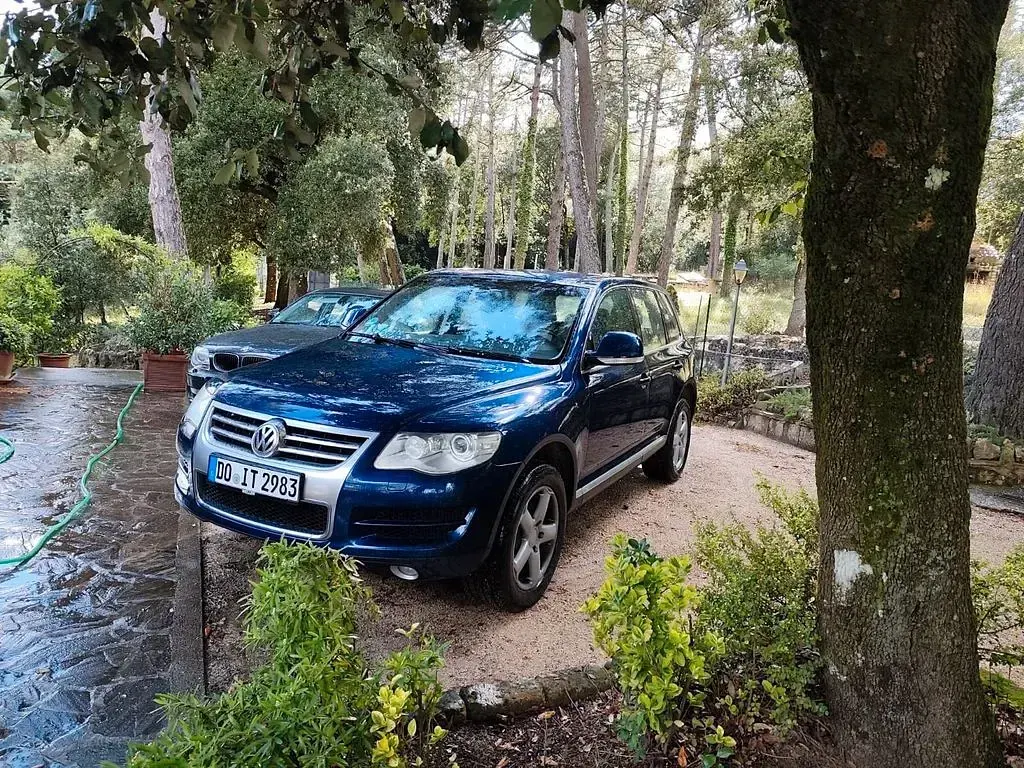 Gebraucht VW Touareg Individual 239 PS (175 kW) 2008 Blau SUV