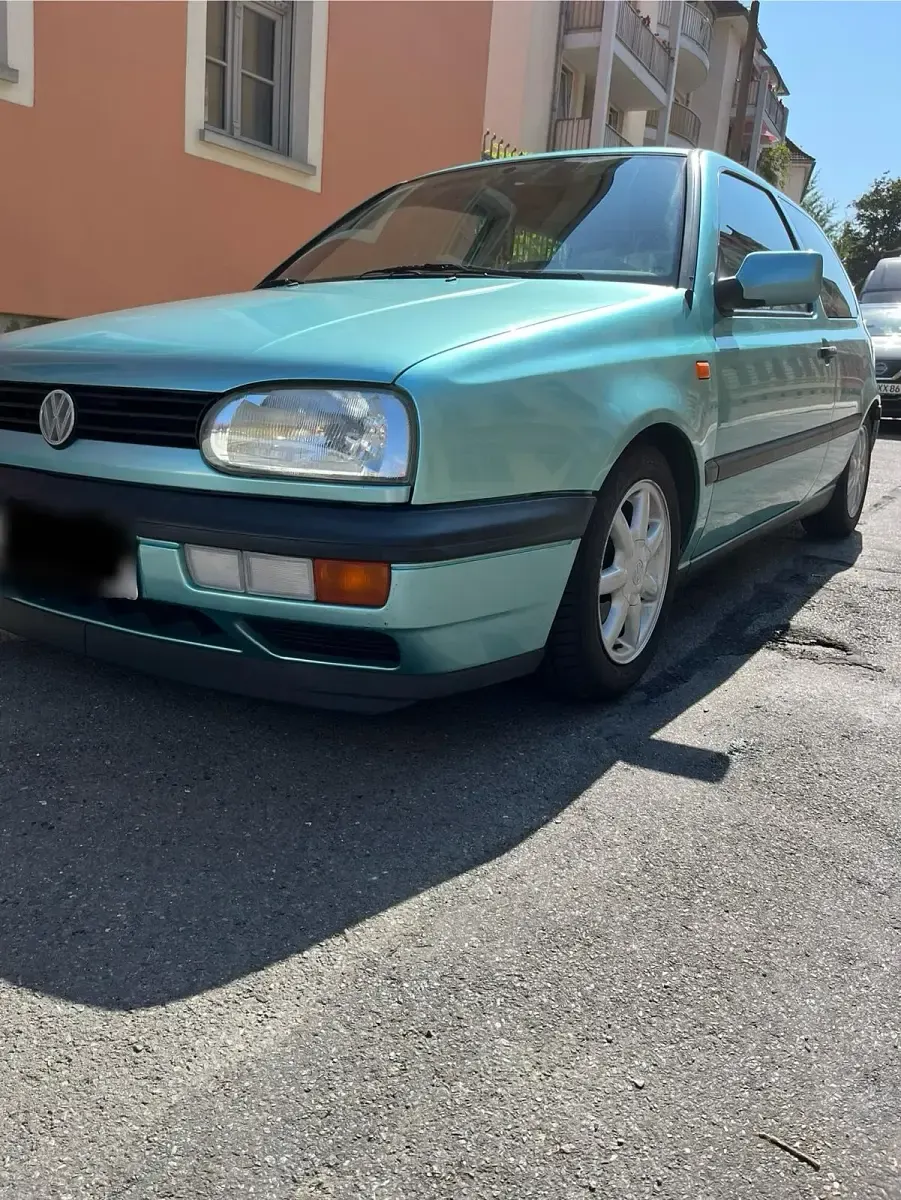 Gebraucht VW Golf III 75 PS (55 kW) 1992 Blau Kleinwagen