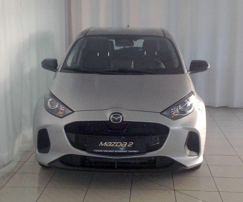 Neu Mazda 2 Exclusive-Line 116 PS (85 kW) 2025 Silber Limousine