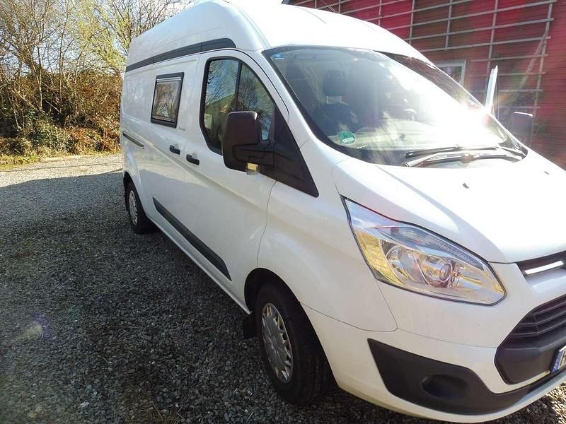 Gebraucht Ford Transit Custom Basis 155 PS (114 kW) 2015 Weiß Pickup