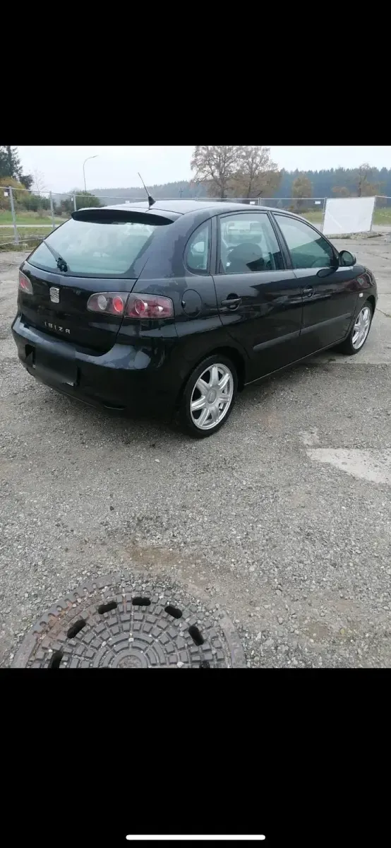 Gebraucht Seat Ibiza 86 PS (63 kW) 2007 Schwarz Kleinwagen