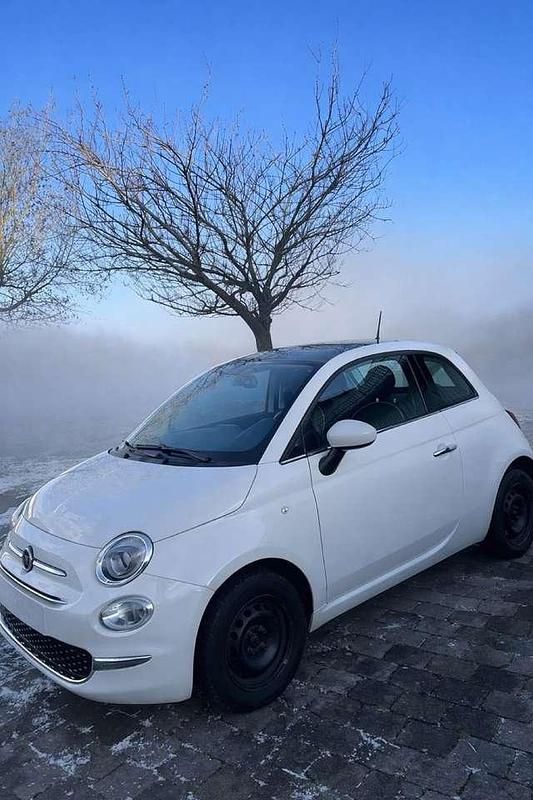 Weiß Gebraucht 2017 Fiat 500 Pop Star Limousine | 7.999 € (Fairer Preis) - Bild 1/4