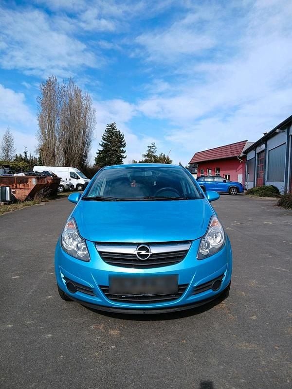 Gebraucht Opel Corsa 70 PS (51 kW) 2010 Blau Kleinwagen