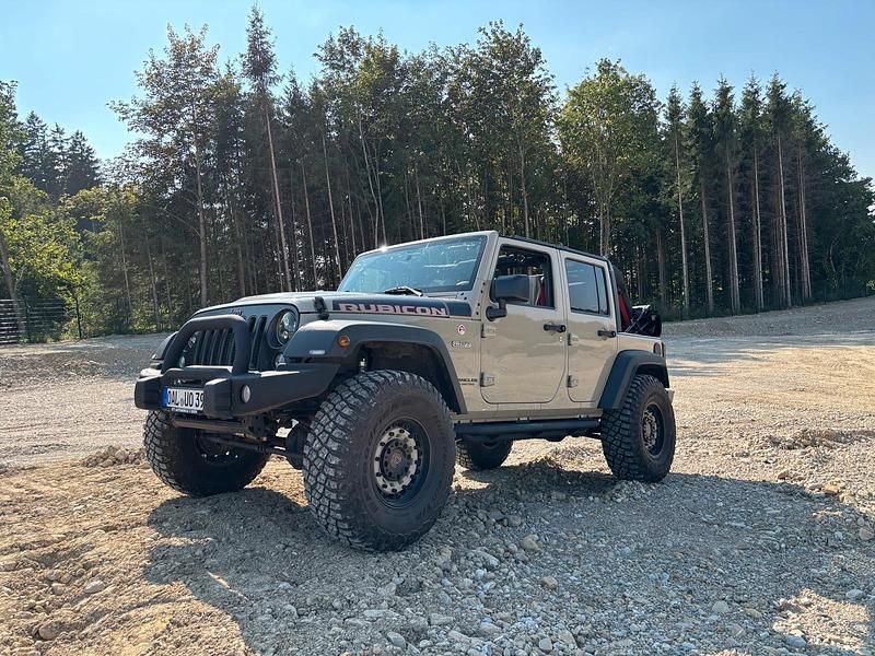 Beige Gebraucht 2017 Jeep Wrangler Rubicon SUV | 55.900 € - Bild 1/4