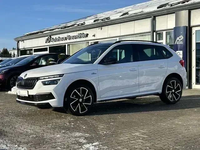 Gebraucht Skoda Kamiq Monte Carlo 110 PS (80 kW) 2021 Candyweiß SUV