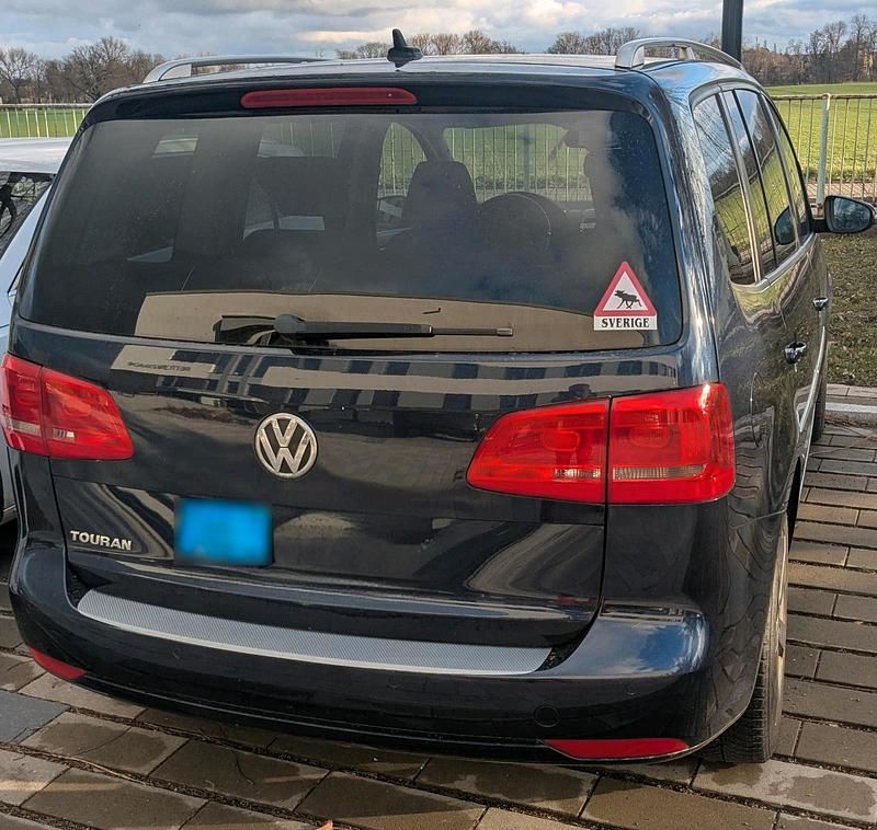 Gebraucht VW Touran Highline 140 PS (102 kW) 2011 Blau Van / Kleinbus