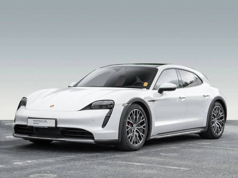 Weiß Gebraucht 2023 Porsche Taycan 4S Cross Turismo Limousine | 71.900 € (Superpreis) - Bild 1/4