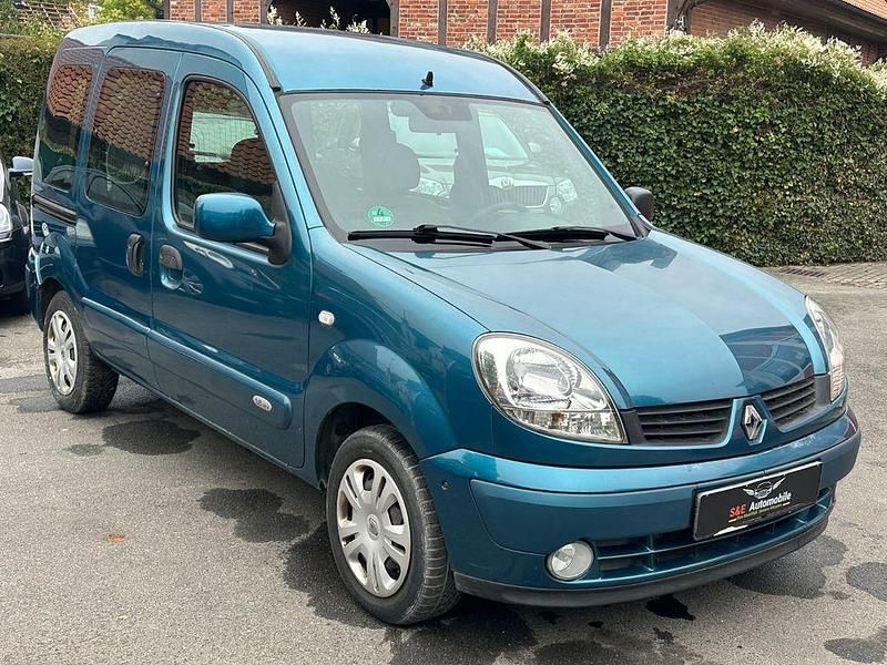 Gebraucht Renault Kangoo Privilege 95 PS (69 kW) 2006 Grün Van / Kleinbus