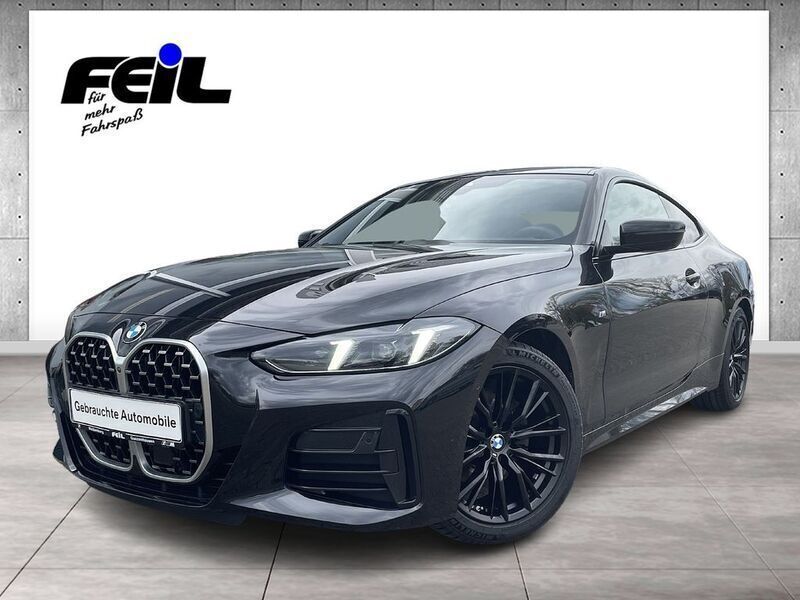 Black sapphire metallic Gebraucht 2024 BMW 420 M Sport Coupé | 42.910 € (Fairer Preis) - Bild 1/4