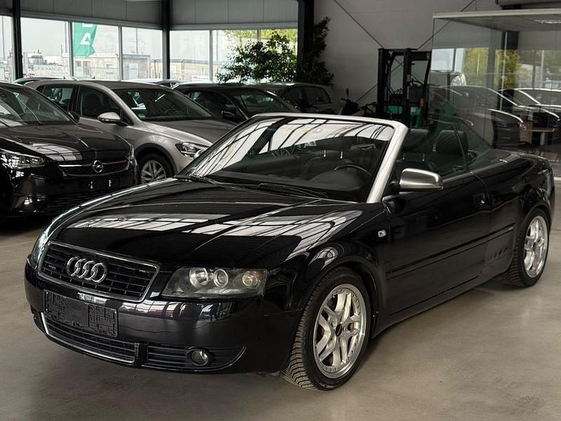 Schwarz Gebraucht 2004 Audi A4 Cabriolet S-Line Cabrio | 8.490 € (Fairer Preis) - Bild 1/4