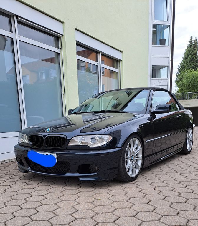Blau Gebraucht 2003 BMW 320 Cabriolet Performance Cabrio | 13.990 € (Teuer) - Bild 1/4