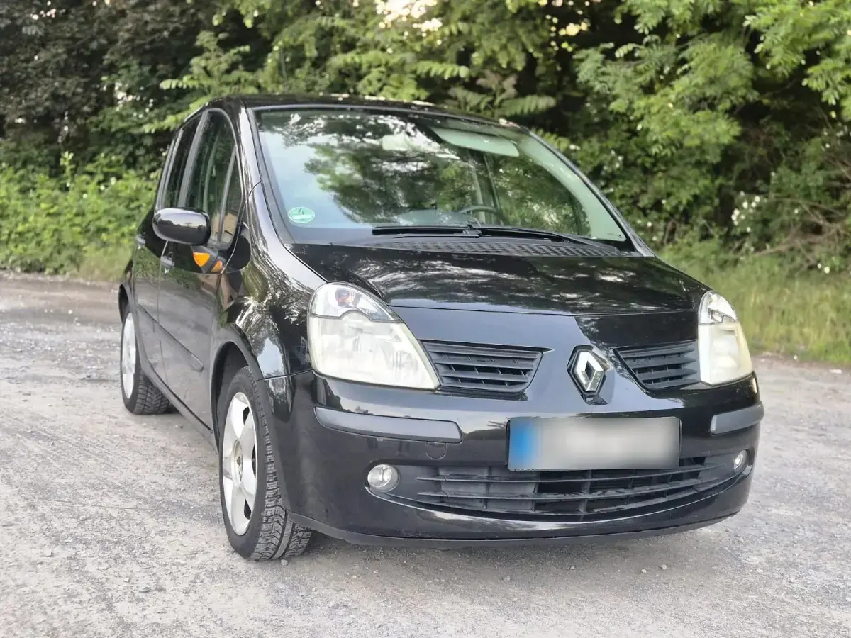 Gebraucht Renault Modus 112 PS (82 kW) 2005 Schwarz Van / Kleinbus