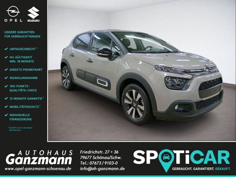 Beige Gebraucht 2024 Citroën C3 PureTech Kleinwagen | 15.979 € (Guter Preis) - Bild 1/4