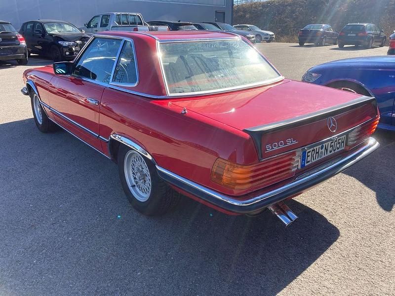 Gebraucht Mercedes SL500 241 PS (177 kW) 1981 Rot Cabrio