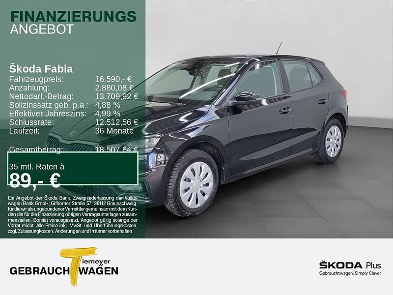 Gebraucht Skoda Fabia Essence 95 PS (69 kW) 2025 Schwarz Kleinwagen