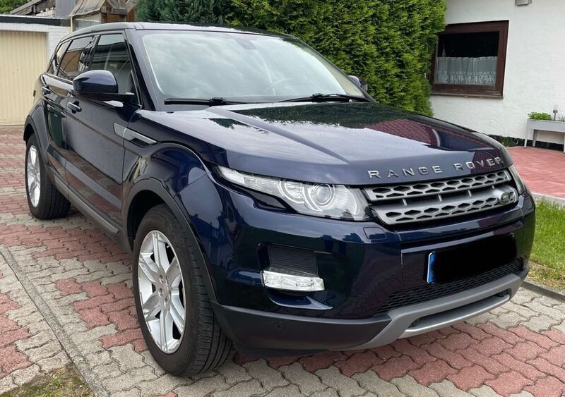 Blau Gebraucht 2014 Land Rover Range Rover evoque Dynamic SUV | 13.700 € (Superpreis) - Bild 1/4