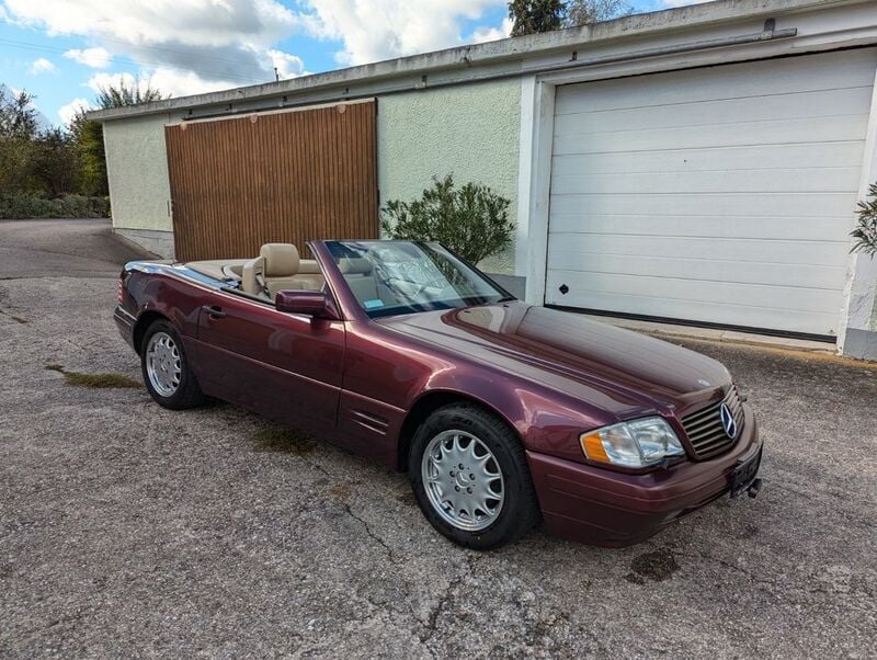 Rot Gebraucht 1998 Mercedes SL500 Cabrio | 24.000 € (Superpreis) - Bild 1/4