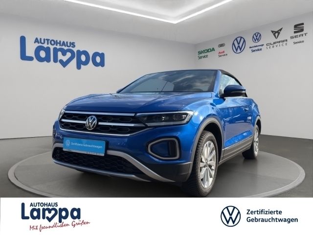 Gebraucht VW T-Roc Cabriolet Style 116 PS (85 kW) 2024 Blau Cabrio